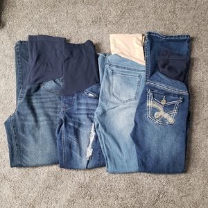 4 maternity jeans